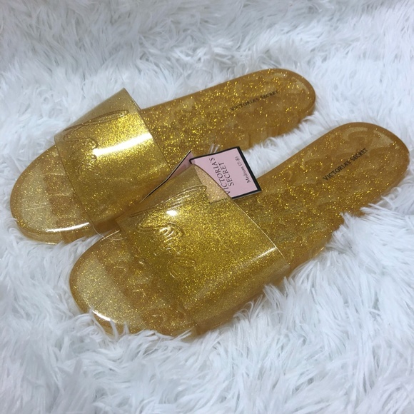 victoria secret jelly slides